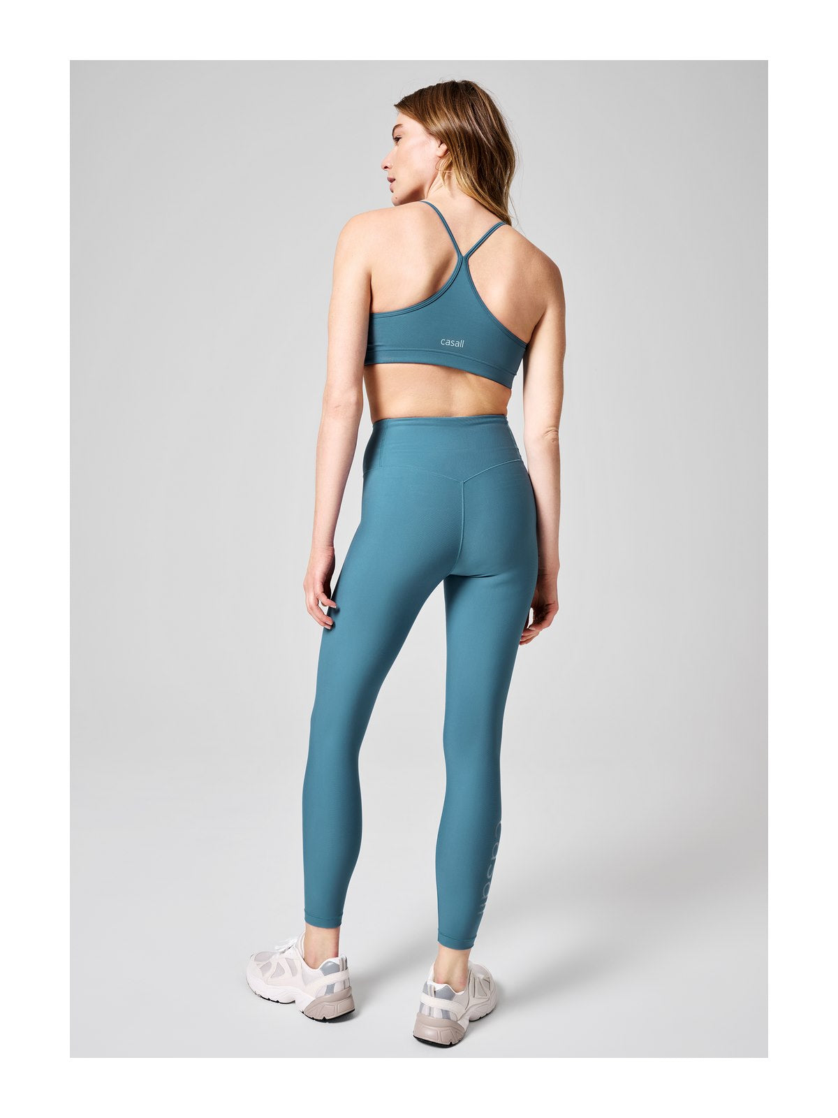 Legginsy CASALL Graphic High Waist Tights niebieski - Adventure Sports