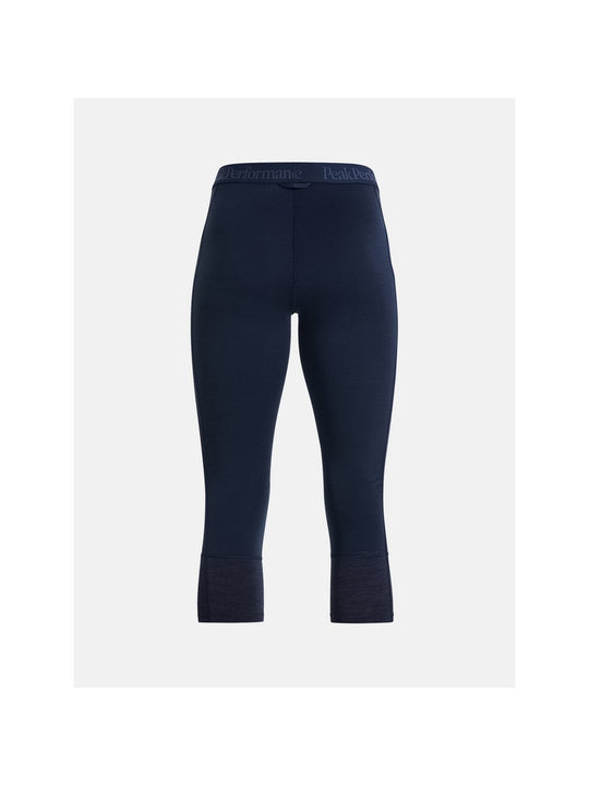 Legginsy Peak Performance W Magic Short John niebieski - Adventure Sports
