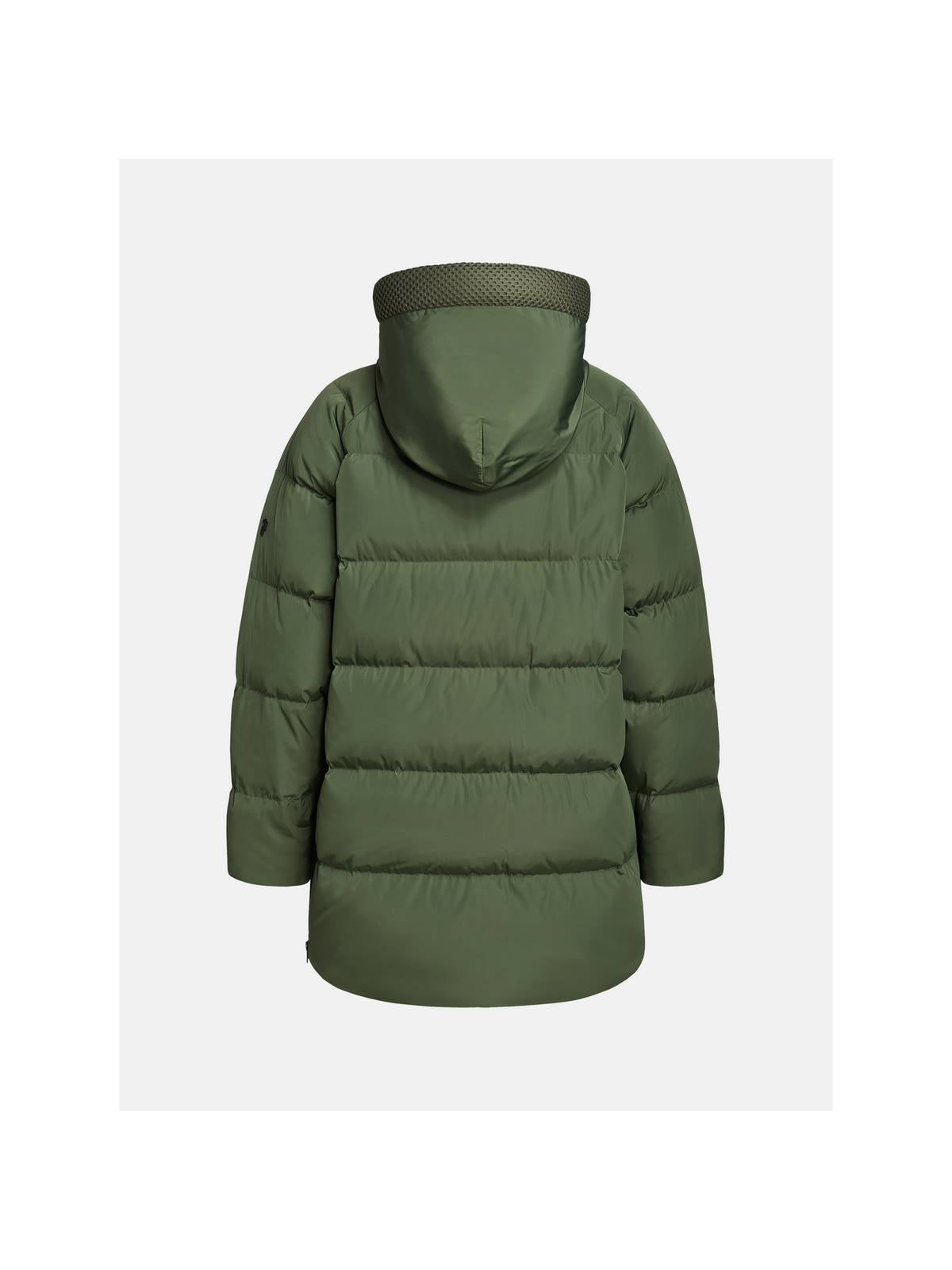 Kurtka puchowa damska Peak Performance W STELLA JACKET zielona - Adventure Sports