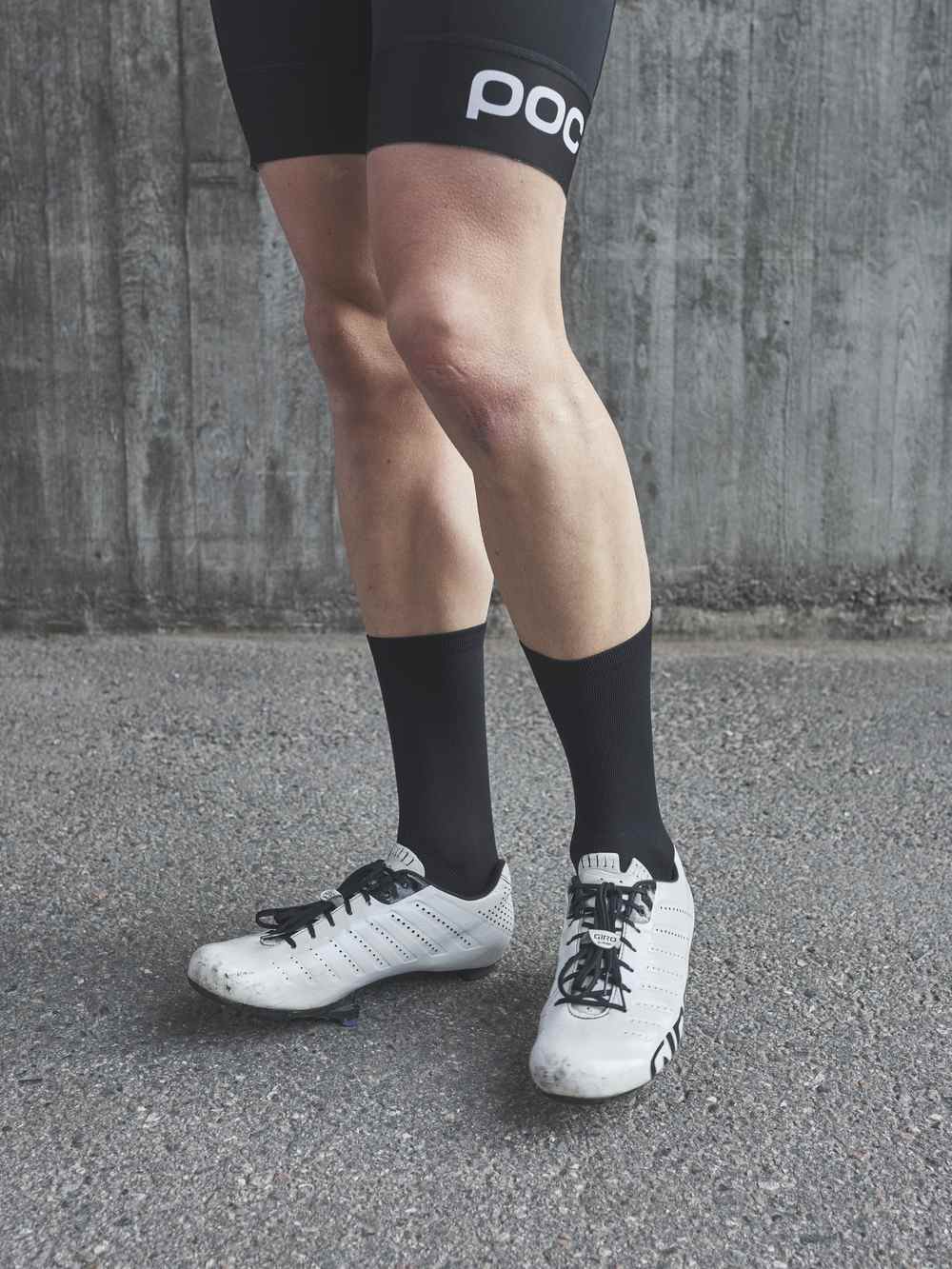 Skarpety rowerowe POC Vivify Sock Long czarny - Adventure Sports