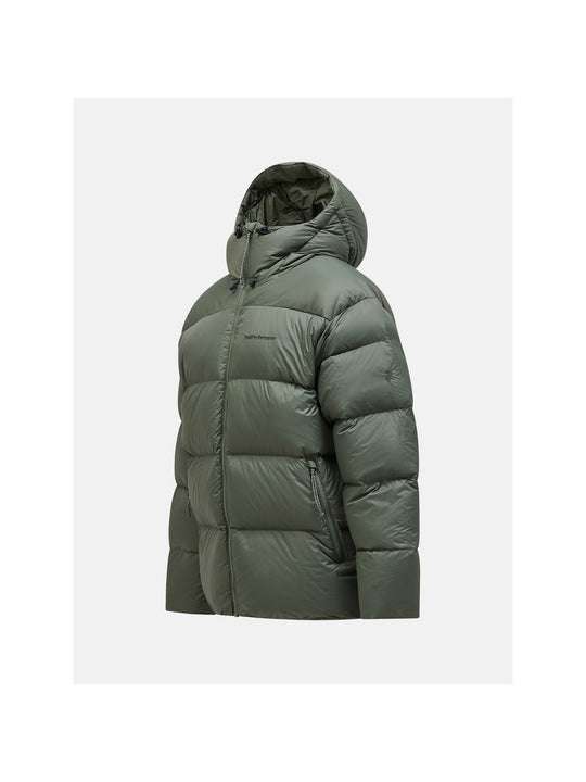 Kurtka puchowa Peak Performance M Frost Oversized Down Pu zielony - narciarska - Adventure Sports
