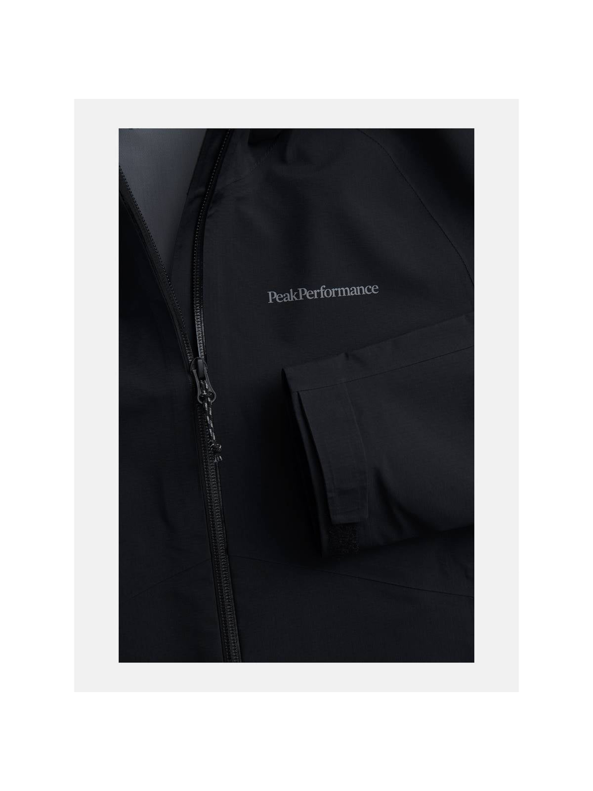 Kurtka PEAK PERFORMANCE W LIMIT JACKET czarna - Adventure Sports