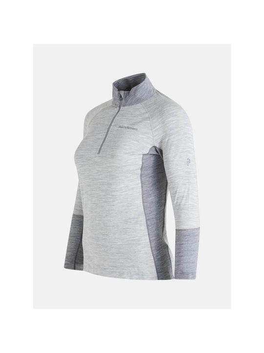 Koszulka termiczna Peak Performance W Magic Half Zip szary - Adventure Sports
