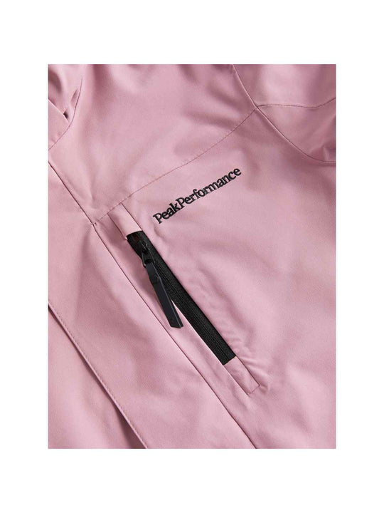 Kurtka narciarska Peak Performance Jr Pact Jacket różowy - Adventure Sports
