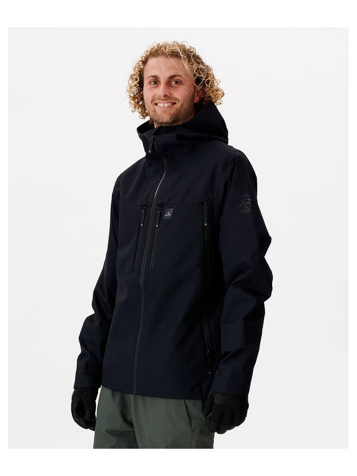 Kurtka narciarska RIP CURL Back Country Jacket czarny - Adventure Sports