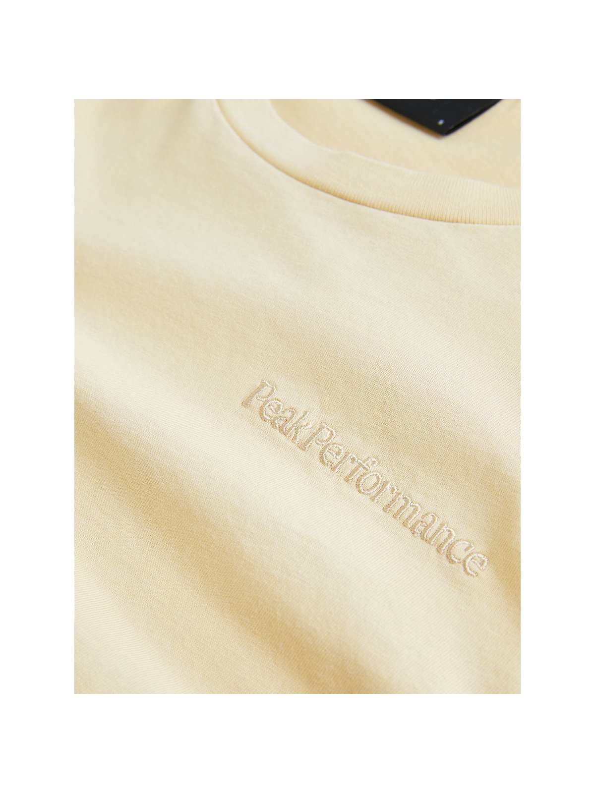 T-Shirt Peak Performance W Original Small Logo Tee beżowy - Koszulka - Adventure Sports