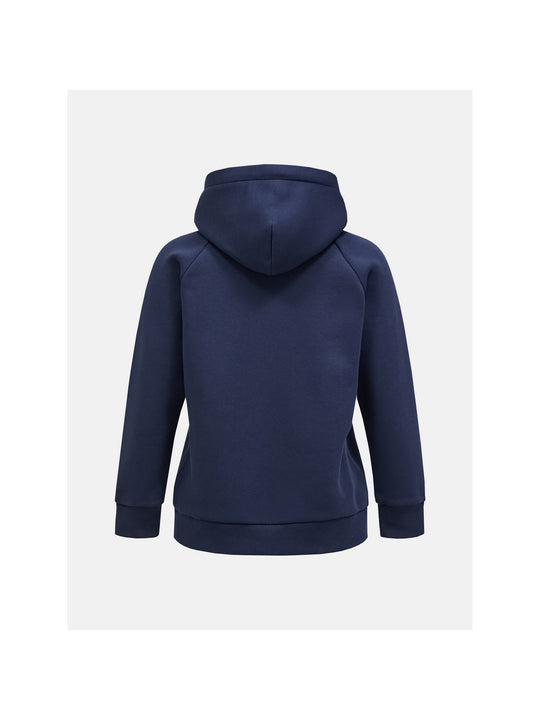 Bluza damska Peak Performance W Original Small Logo Zip Hood granatowa - Adventure Sports
