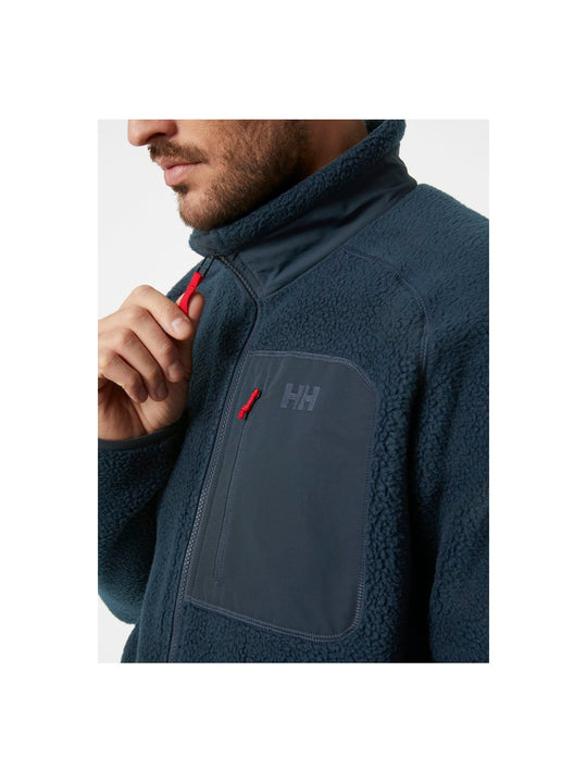 Kurtka Helly Hansen Panorama Pile Block Jacket granatowy - Adventure Sports
