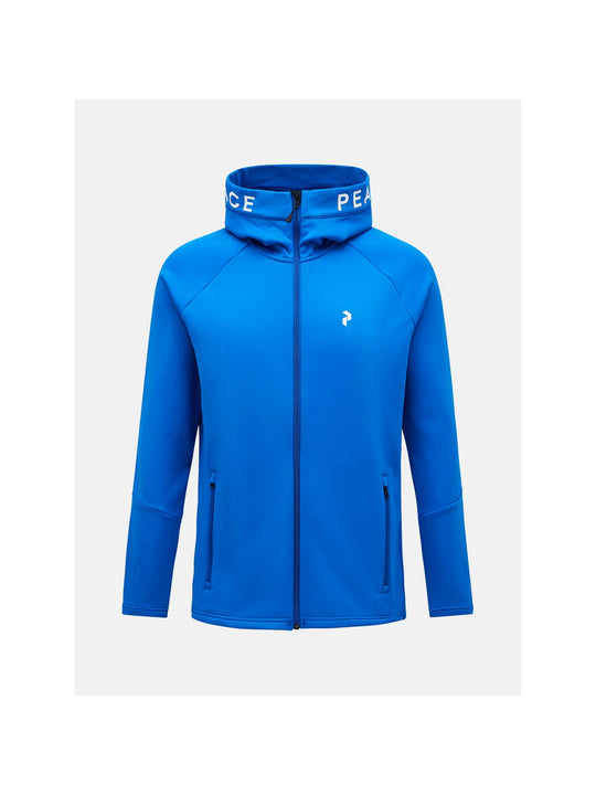 Bluza Peak Performance M Rider Zip Hood niebieski - Adventure Sports
