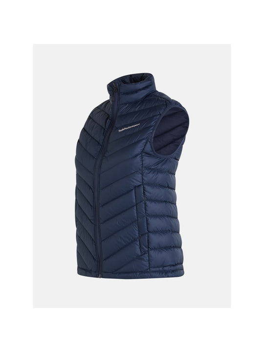 Kamizelka Peak Performance W Frost Down Vest niebieski - Adventure Sports
