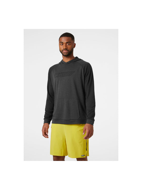 Bluza z kapturem Helly Hansen Lifa Tech Lite Pullover Hoodie czarny - Adventure Sports
