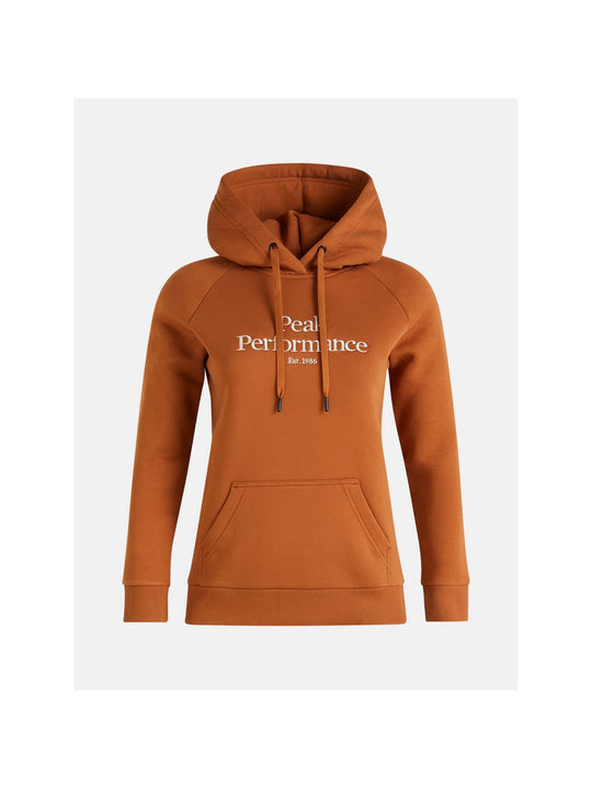 Bluza Peak Performance W Original Hood jasny brąz - Adventure Sports
