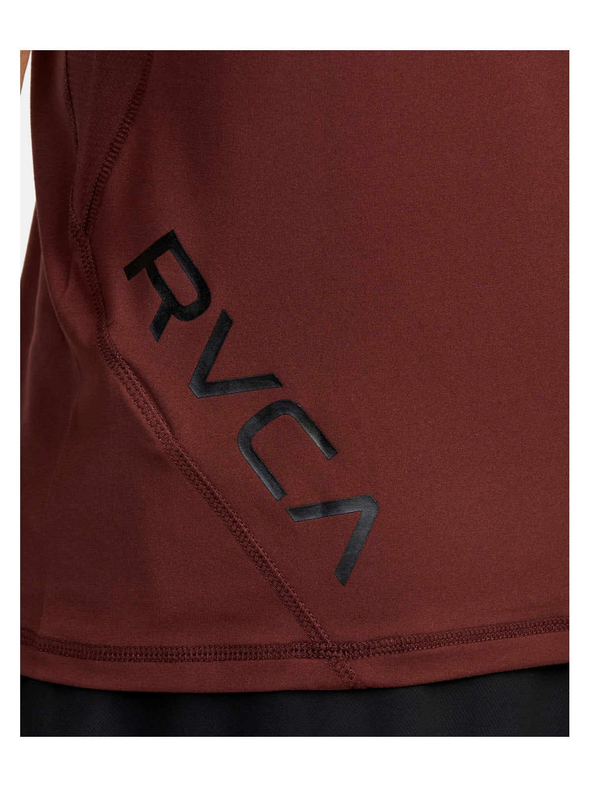 T-Shirt RVCA Sport Vent Ss brązowy - Koszulka - Adventure Sports