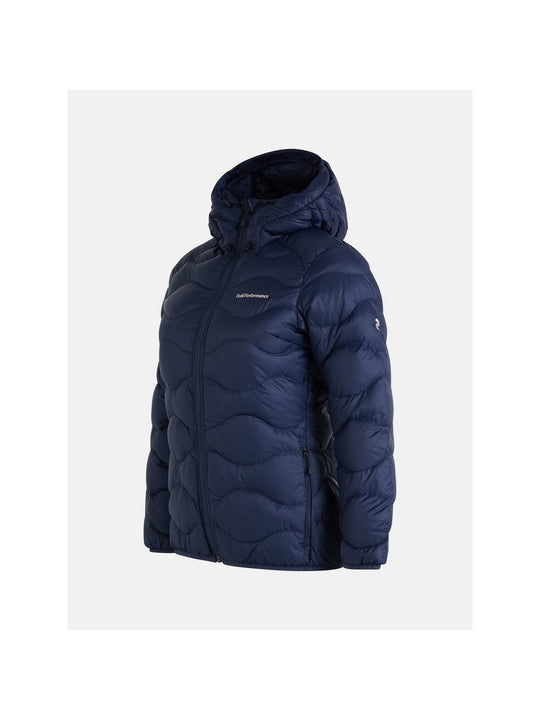 Kurtka puchowa Peak Performance W Helium Down Hood Jacket niebieski - Adventure Sports
