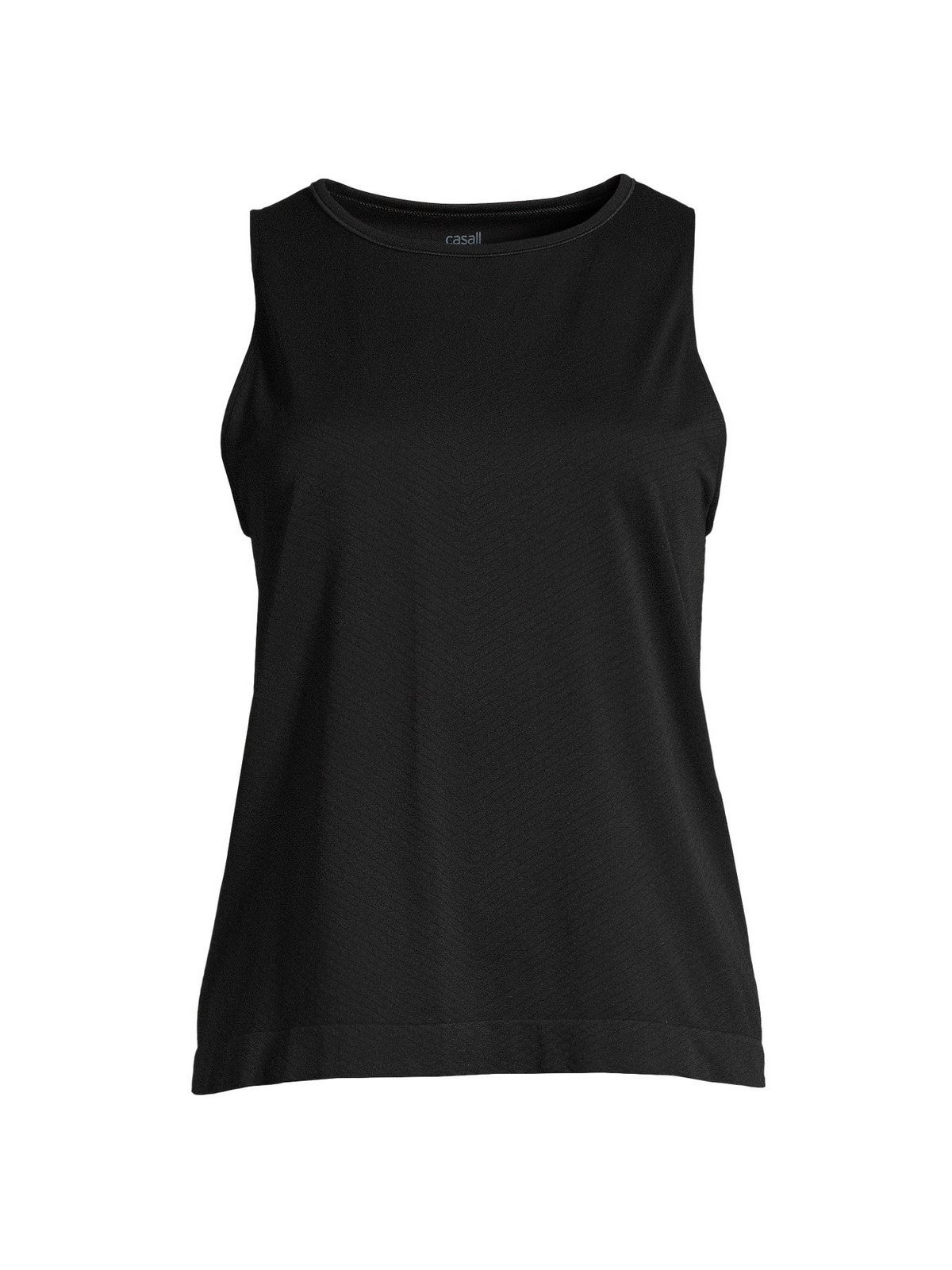 Koszulka treningowa CASALL Essential Block Seamless Tank czarny - Adventure Sports