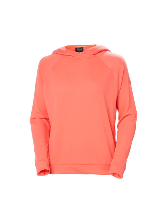 Bluza Helly Hansen W Inshore Hoodie pomarańczowy - Adventure Sports
