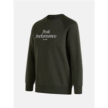 Bluza Peak Performance M Original Crew zielony - Adventure Sports
