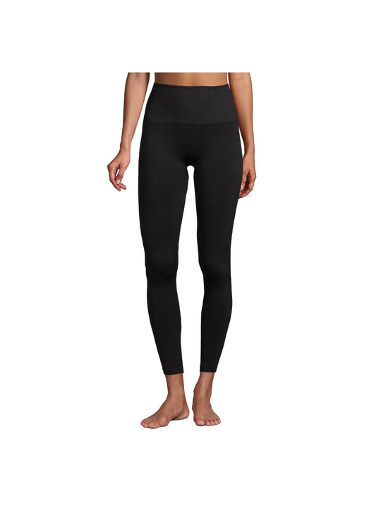 Legginsy CASALL Seamless Graphical Rib High Waist Tights czarny - Adventure Sports
