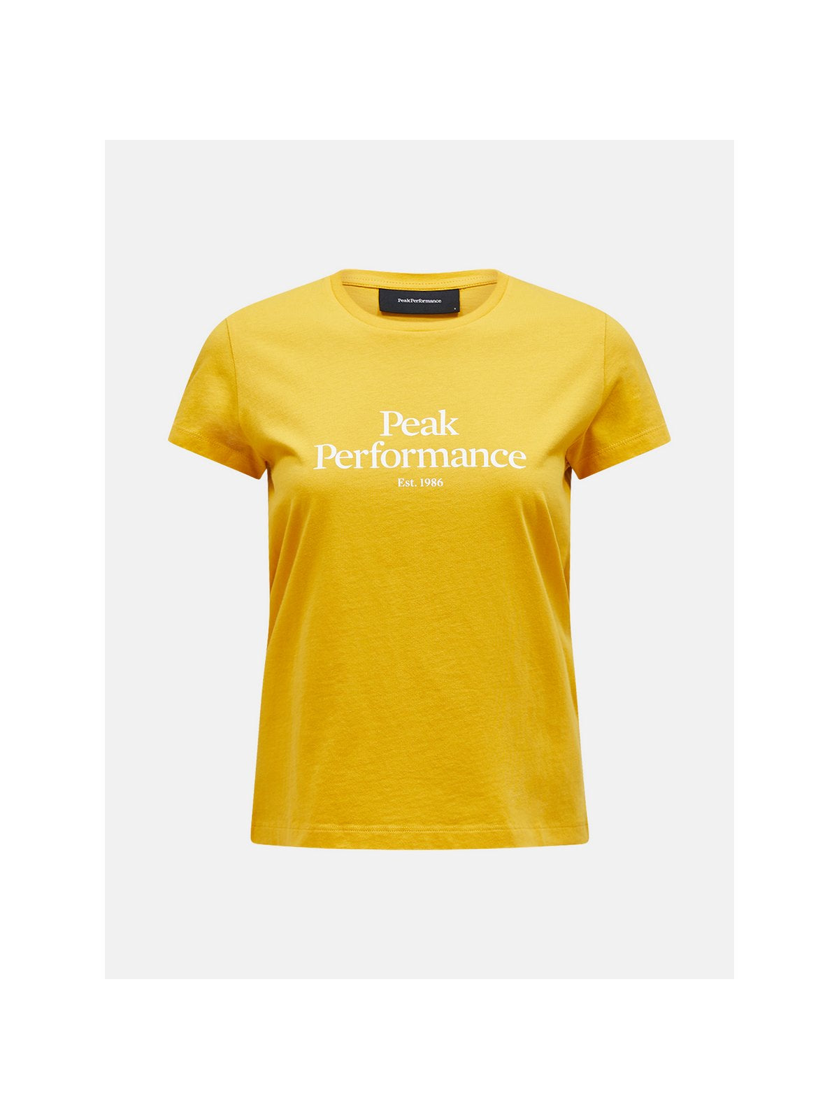 T-Shirt Peak Performance W Original Tee żółty - Koszulka - Adventure Sports