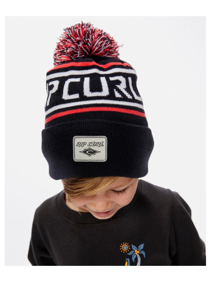 Czapka chłopięca z pomponem RIP CURL Fadeout Beanie - Boy granatowy - TU - Adventure Sports
