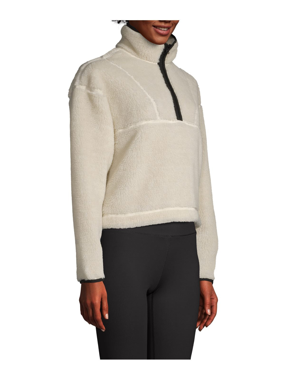 Bluza CASALL Pile Half Zip biały - Adventure Sports