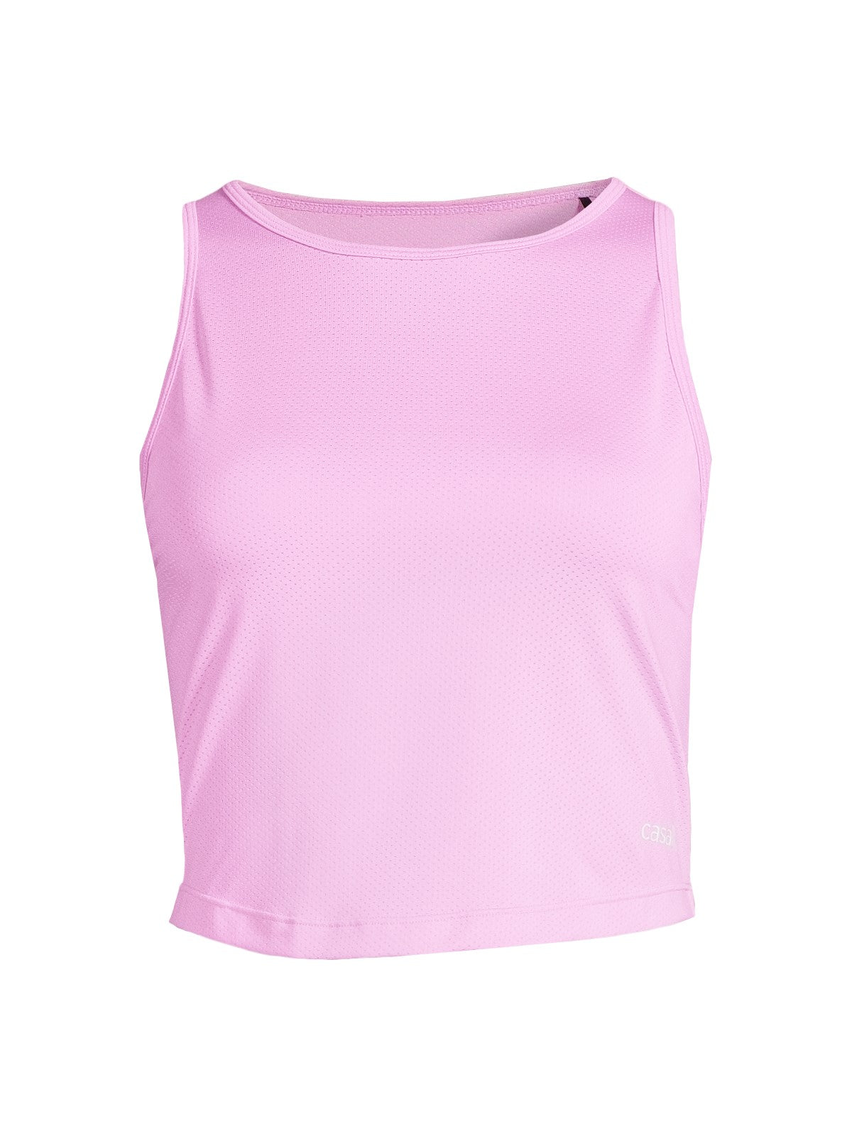 Koszulka CASALL Laser Mesh Crop Top różowy - Adventure Sports