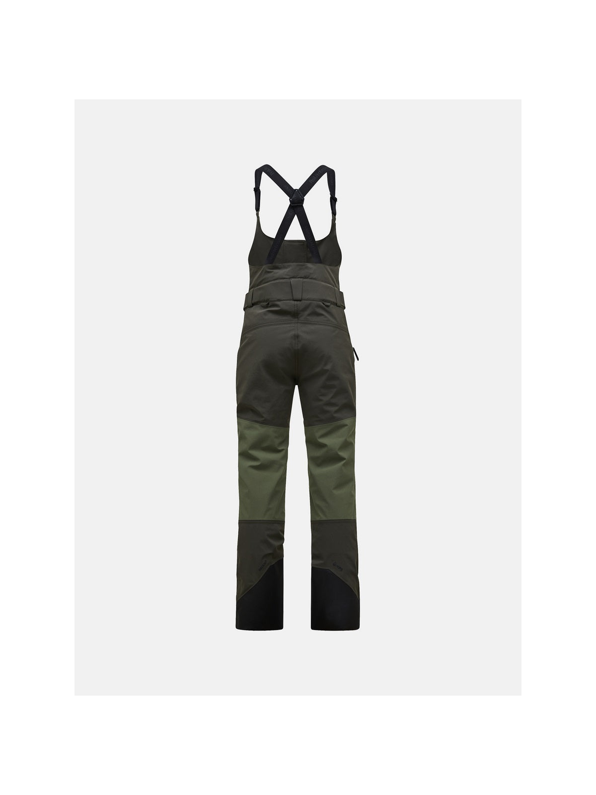 Spodnie narciarskie Peak Performance W 2L Stretch Bib Pants zielony - Adventure Sports