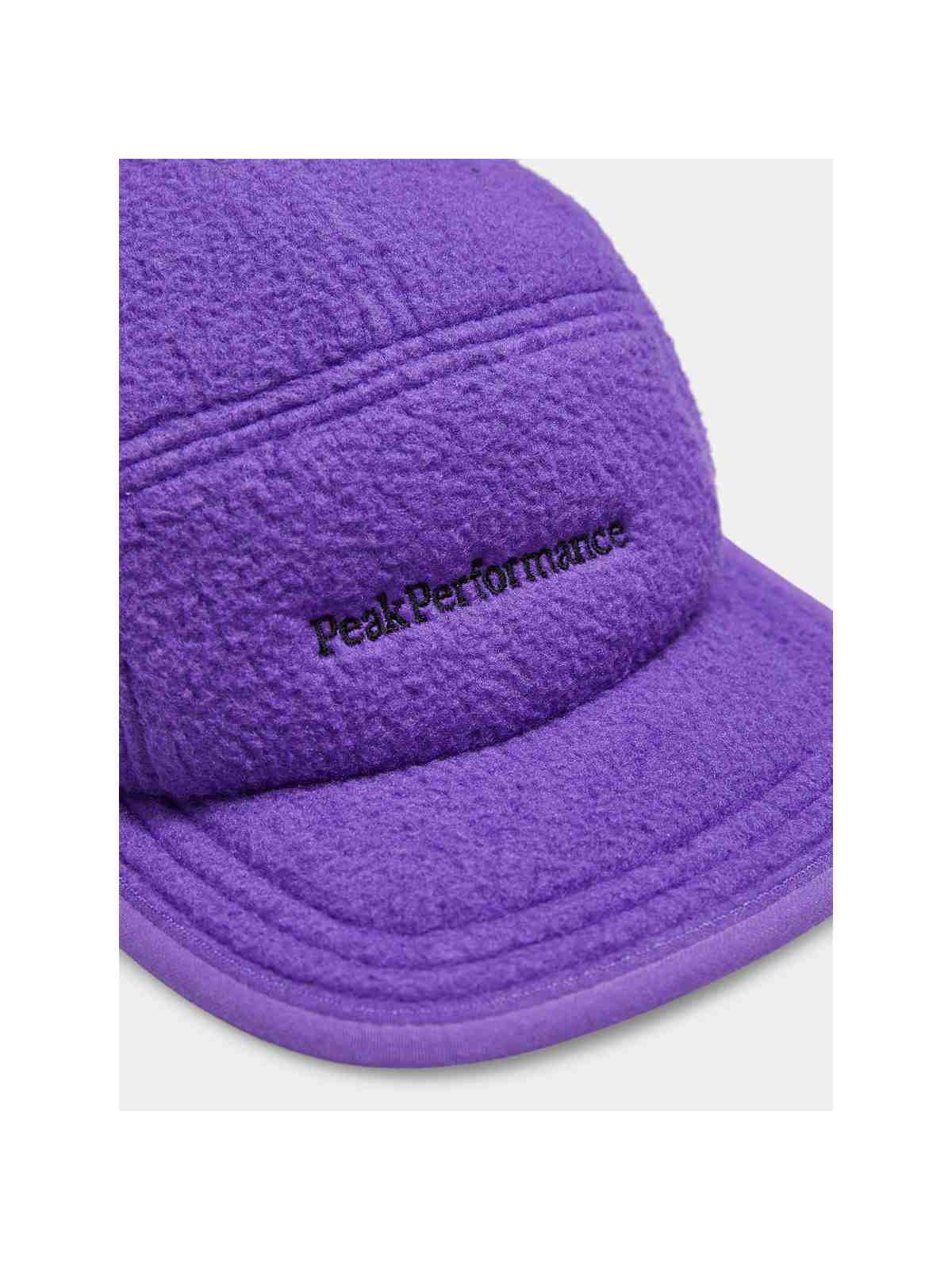 Czapka z daszkiem Peak Performance Fleece Cap fioletowy - TU - Adventure Sports