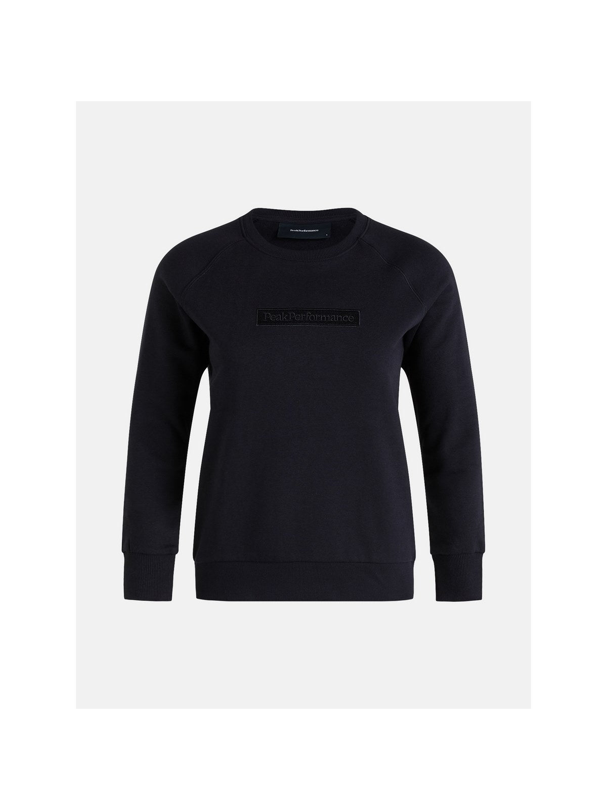 Bluza Peak Performance W Ease Crew czarny - Adventure Sports
