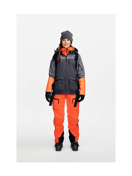 Kurtka narciarska damska Peak Performance W VISLIGHT PRO JACKET szara - Adventure Sports
