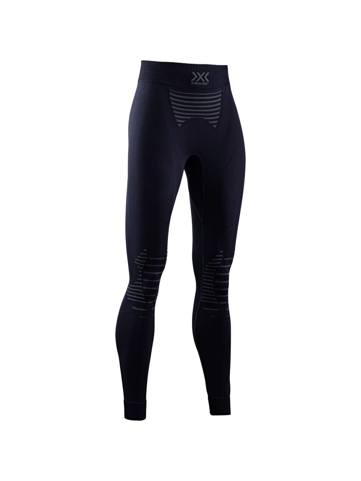 Legginsy damskie X-BIONIC Invent 4.0 czarny / brązowy - Adventure Sports