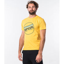 T-Shirt RIP CURL YO MAMA S/S TEE żółty - Koszulka - Adventure Sports
