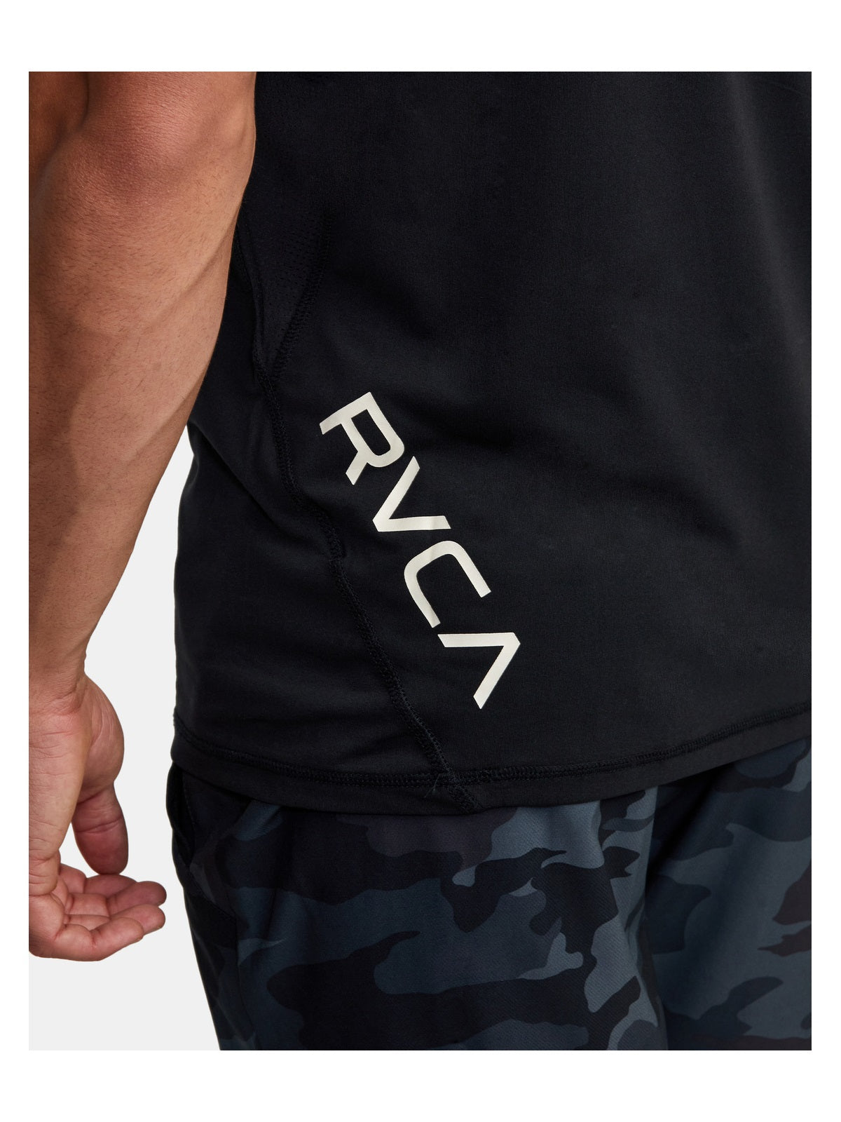 T-Shirt RVCA Sport Vent Ss czarny - Koszulka - Adventure Sports
