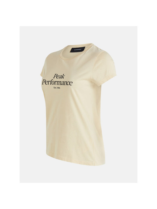 T-Shirt Peak Performance W Original Tee beżowy - Koszulka - Adventure Sports
