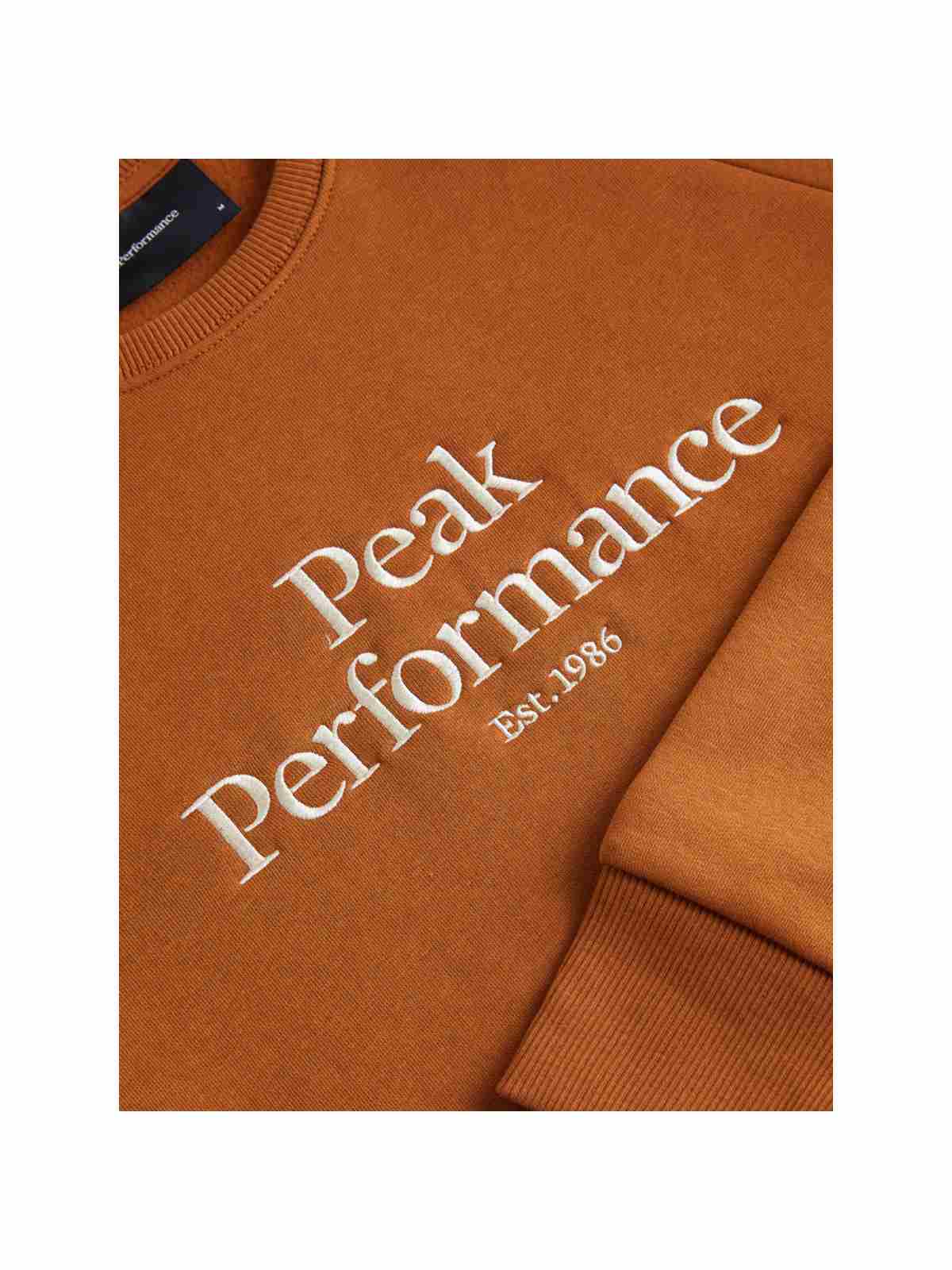 Bluza Peak Performance M Original Crew jasny brąz - Adventure Sports