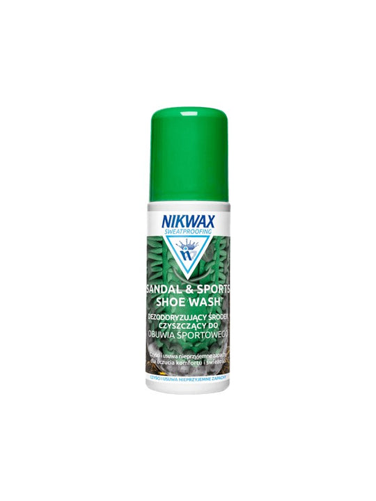 Środek czyszczący Sandal &amp; Sports Shoe Wash Nikwax – gąbka - 125 ml - Środki Czyszczące - Adventure
