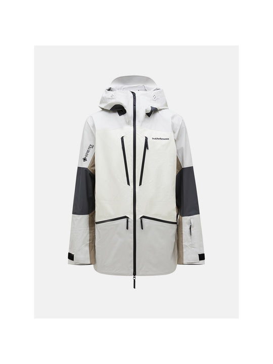 Kurtka narciarska Peak Performance M Vertical Gore-Tex Pro J szary - Adventure Sports
