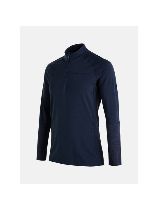 Koszulka termiczna Peak Performance M Magic Half Zip niebieski - Adventure Sports
