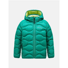 Kurtka puchowa Peak Performance Jr Helium Down Hood Jacke zielony - Adventure Sports
