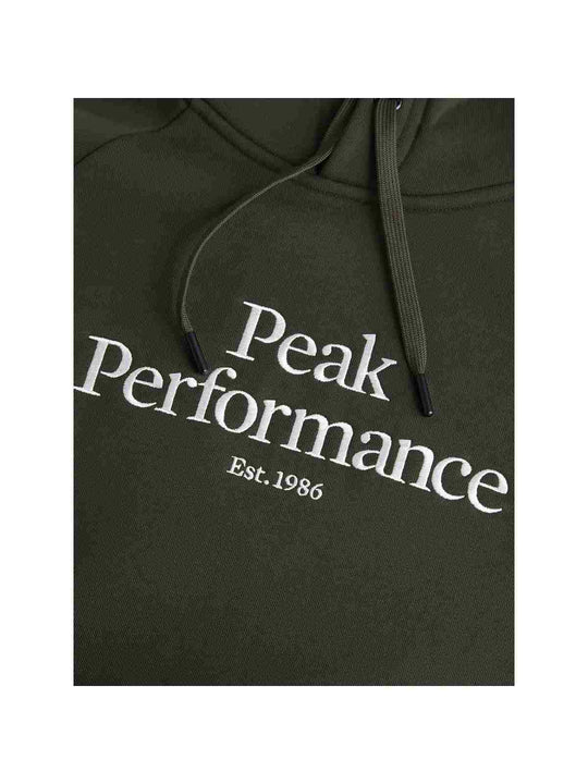 Bluza Peak Performance M Original Hood zielony - Adventure Sports
