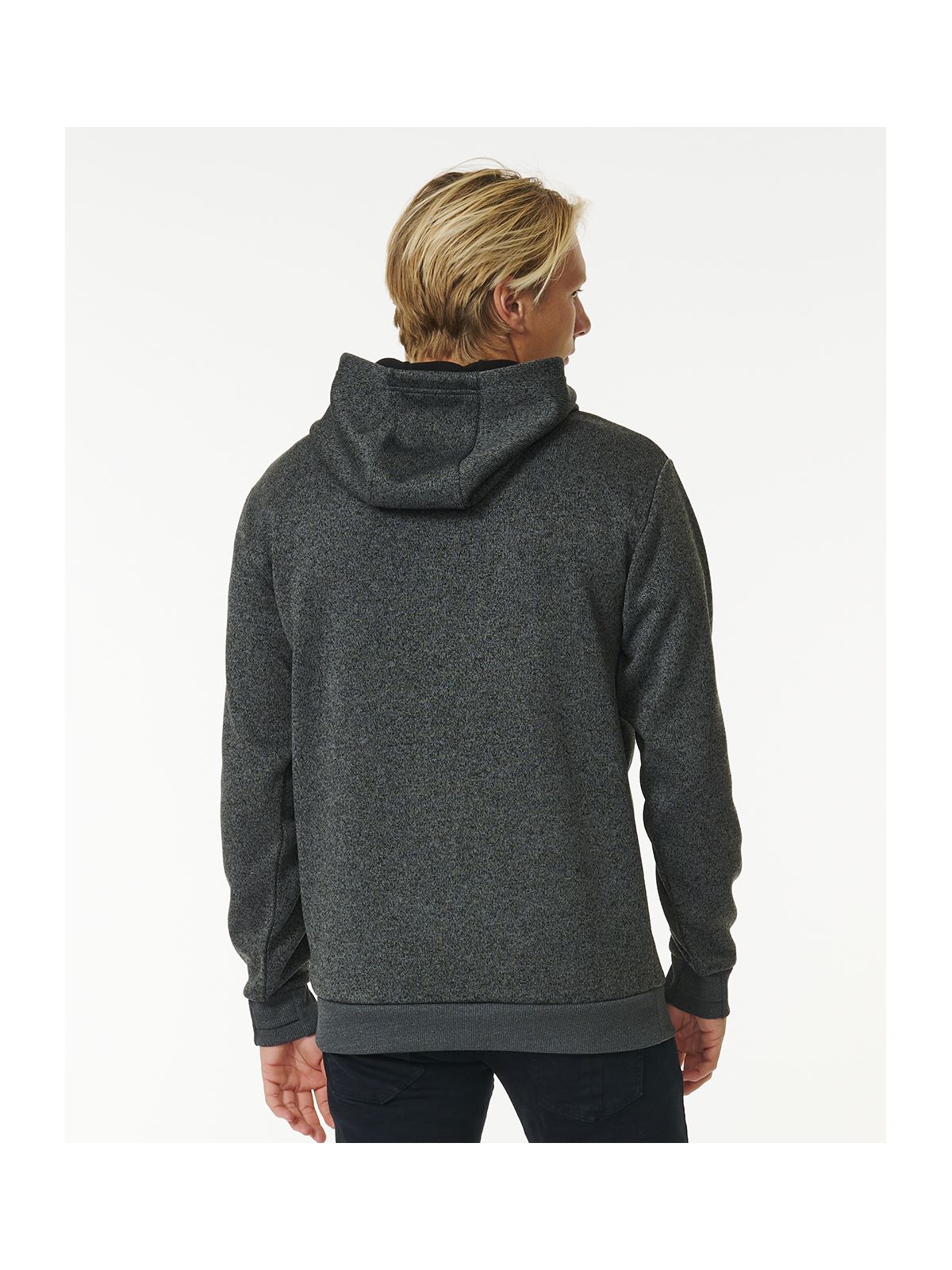 Bluza RIP CURL Anti Series Crescent Hood czarny - Adventure Sports