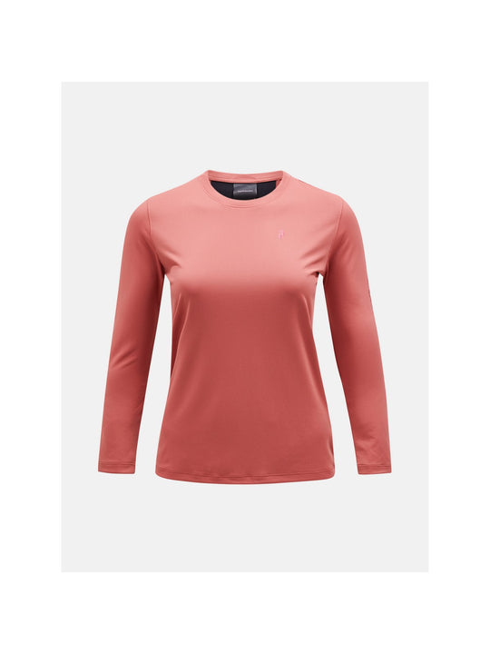 Koszulka Peak Performance W Alum Light Long Sleeve różowy - Adventure Sports
