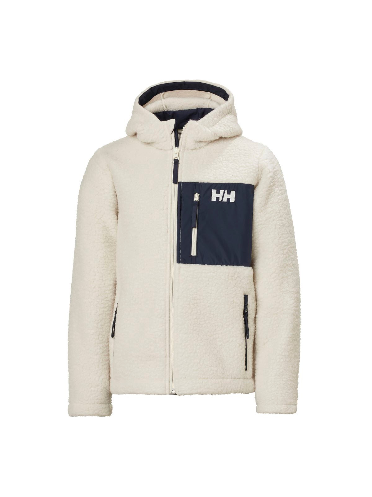 Bluza polarowa dziecięca Helly Hansen Jr Champ Pile Jacket biała - Adventure Sports