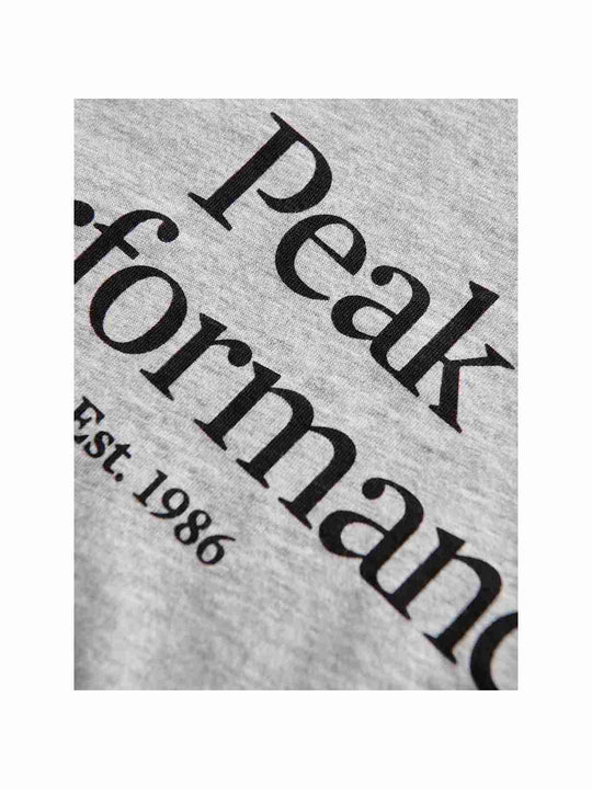 T Shirt Peak Performance W Original Tee - szary - Koszulka - Adventure Sports
