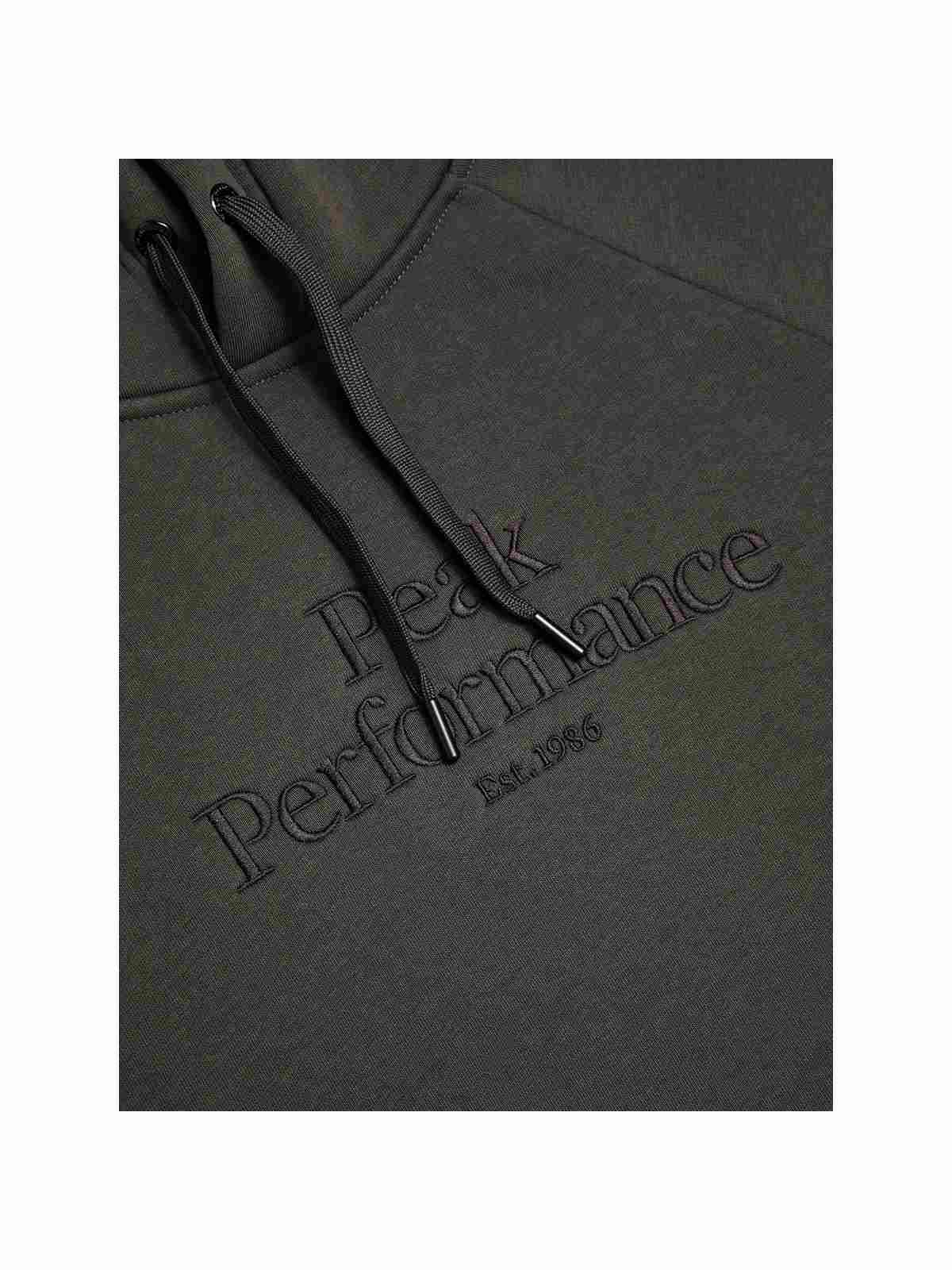 Bluza Peak Performance M Original Hood zielony - Adventure Sports