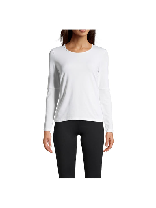 Koszulka CASALL Essential Mesh Detail Long Sleeve biały - Adventure Sports
