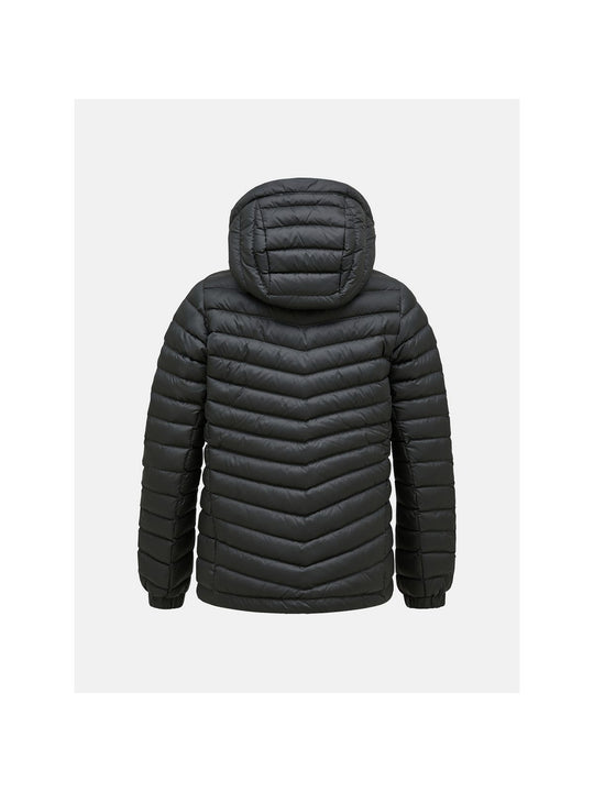 Kurtka puchowa Peak Performance Jr Frost Down Hood Jacket zielony - narciarska - Adventure Sports
