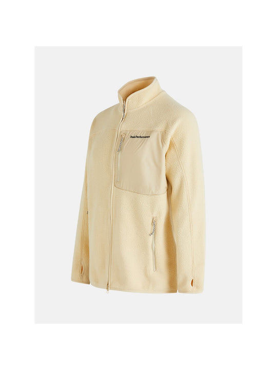Bluza Peak Performance M Pile Zip Jacket beżowy - Adventure Sports
