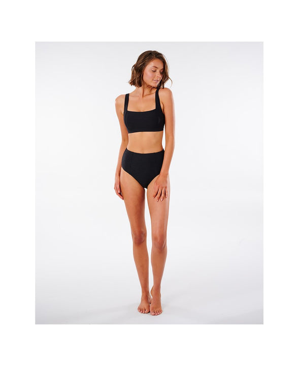 Top RIP CURL Premium Surf Dd Crop czarny - Adventure Sports
