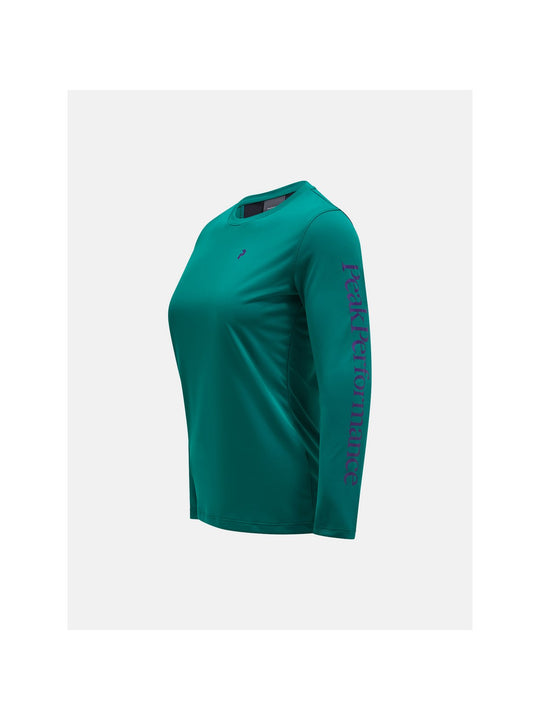 Koszulka Peak Performance W Alum Light Long Sleeve czarny - Adventure Sports
